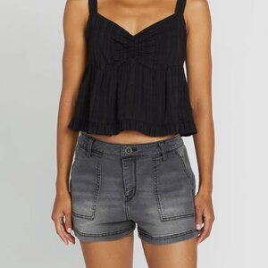 NWT VOLCOM Stone Kraft shorts sz 26 vintage black